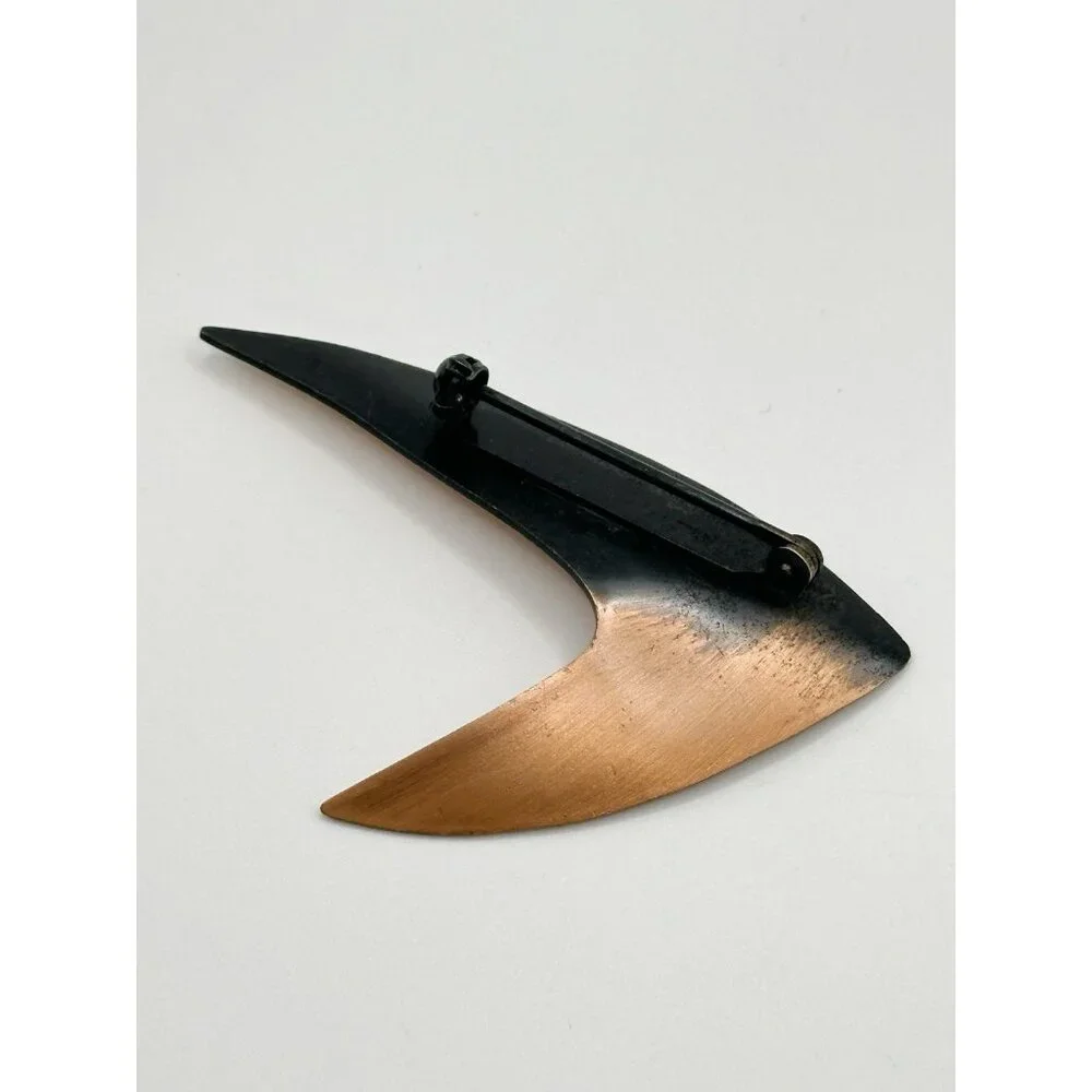 VTG Copper Atomic Abstract Boomerang 